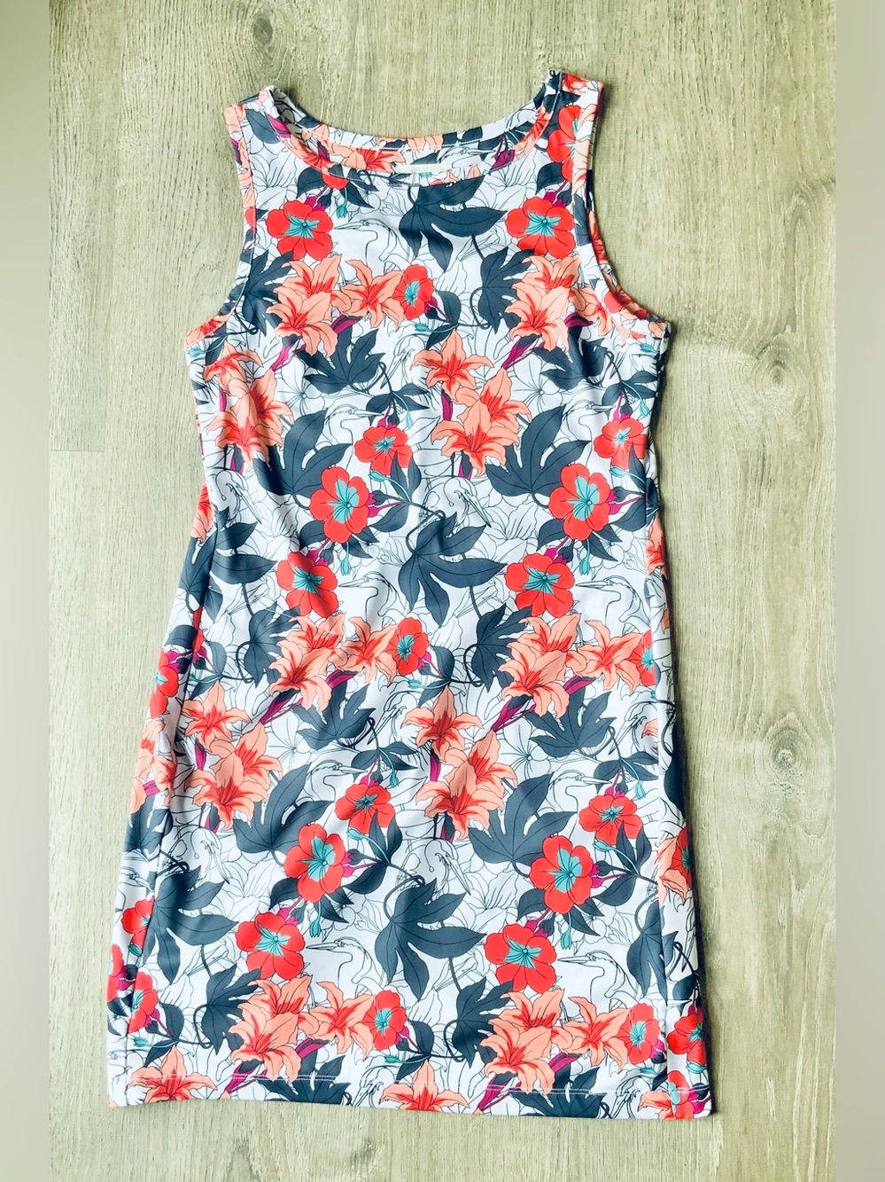 Columbia Floral Tank Dress Women's Medium